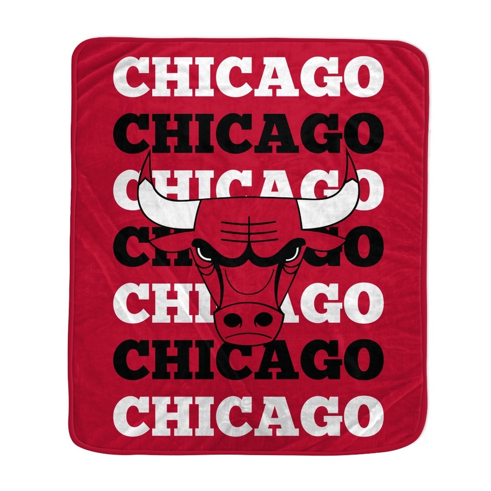 Pegasus Chicago Bulls 60 x 70 Inches Cozy Blanket—NWT